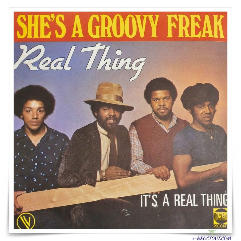 REAL THING : She's a groovy freak - It's a real thing