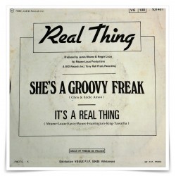 REAL THING : She's a groovy freak - It's a real thing