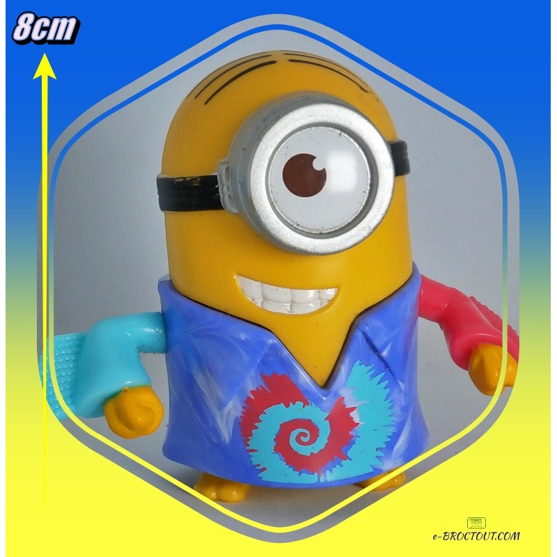 copy of Figurine MOI, MOCHE ET MECHANT (Despicable me) - Minion peintre - Happy meal - Mcdo 2020