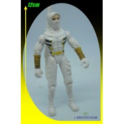 figurine ninja - ninja blanc - 12cm - Lgri