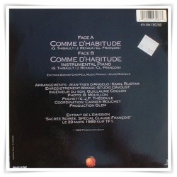 PAGNY : Comme d'habitude