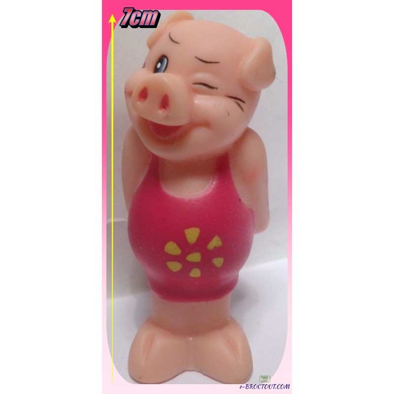 Cochon en maillot de bain