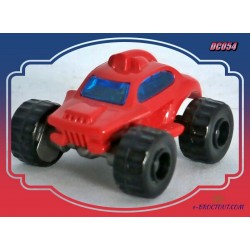 Figurine Kinder Les Tous Terrains - Dc054 : Jeep Rouge - 2011