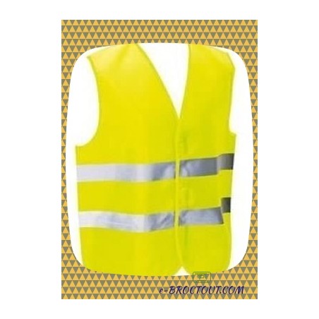 Gilet Jaune De Sécurité  Taille M - XXL