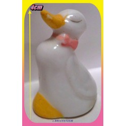 figurine canard en porcelaine - 4cm - Mini univers