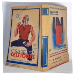 Jaquette De Livre Originale Avec Encarts Publicité Cigarettes