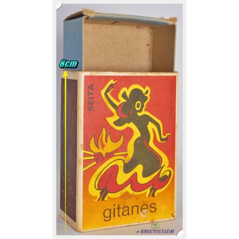 Boîte D'allumettes Seita Gitanes - Années 90