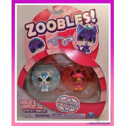 SPIN MASTER ZOOBLES ANIMAUX - PACK DE 2