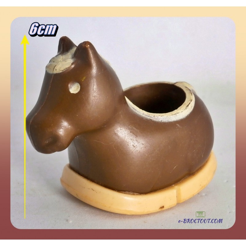 La citrouille mystérieuse - Figurine cheval