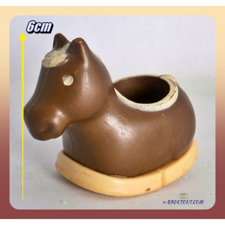 La citrouille mystérieuse - Figurine cheval