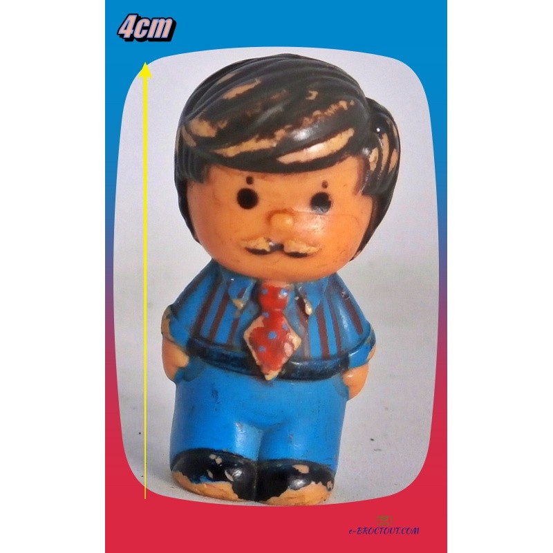Embout De Crayon Figurine Homme À La Moustache