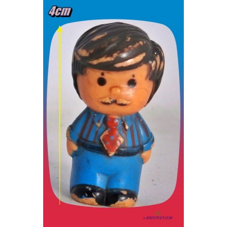 Embout De Crayon Figurine Homme À La Moustache