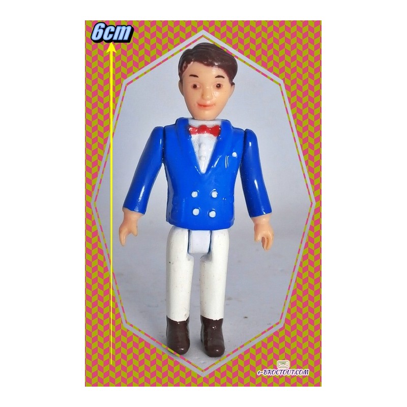 Figurine Loving Family - Petit Garçon Blazer Bleu