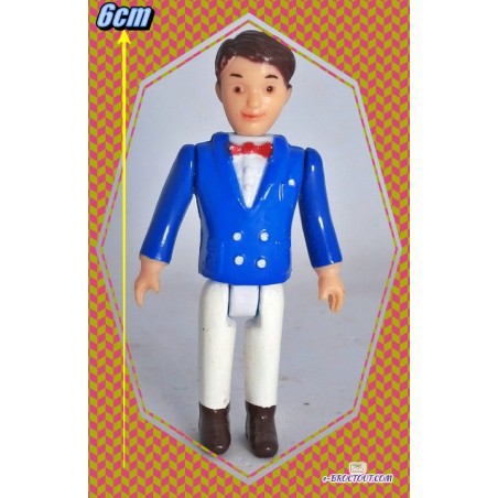 Figurine Loving Family - Petit Garçon Blazer Bleu