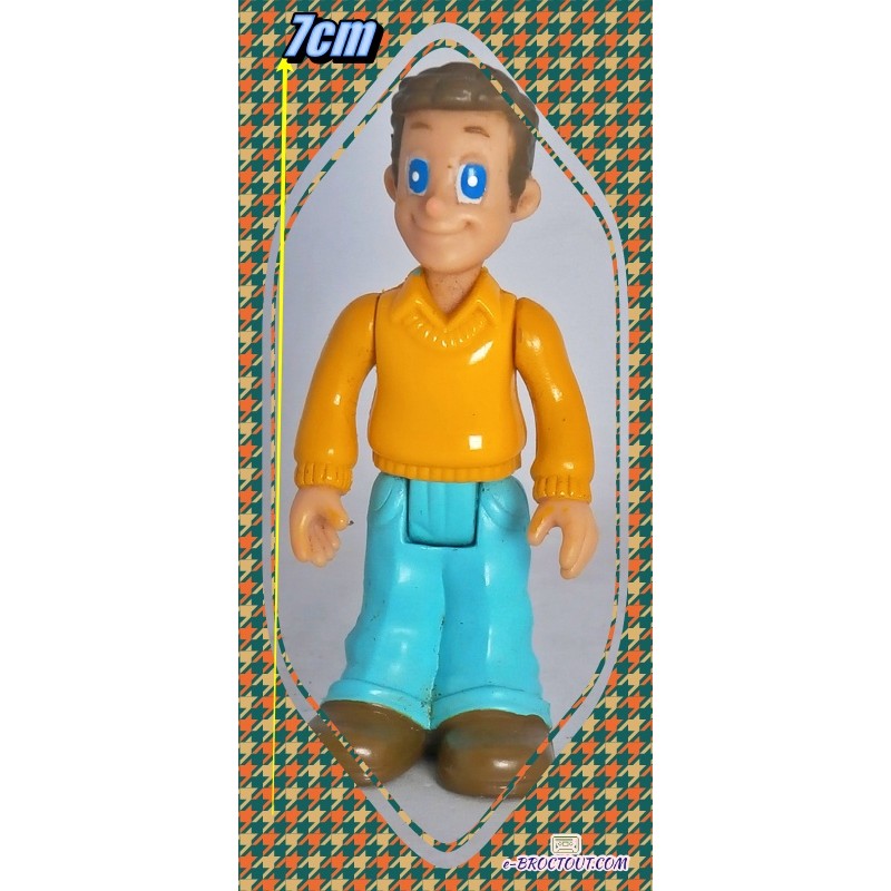 Figurine Loving Family - Le père pull orangé