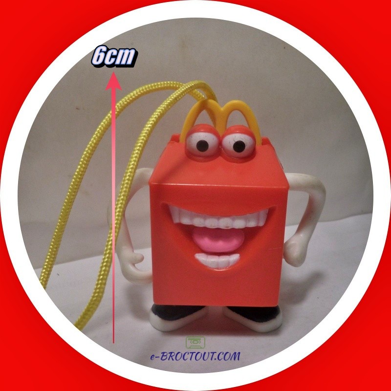 Figurine happy box - suspend happy - happy meal - mcdo 2013