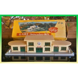 Gare miniature HO - Gégé 1974