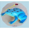 Figurine Les Batraciens - La Grenouille Equatoriale Bleue