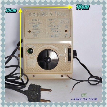 Transformateur Disjoncta 1500 HO Pour Train Électrique - Jouef 1974