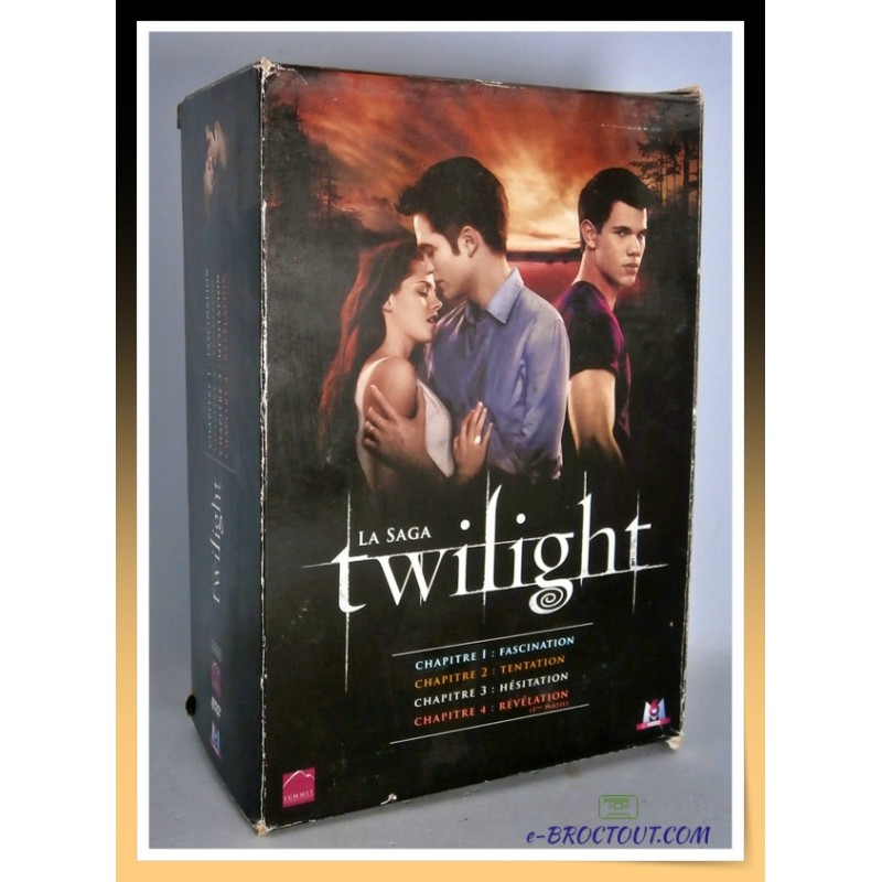 Coffret 04 DVD série Twilight