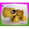 copy of Figurine Série Littlest PetShop - petit chien bulldog marron - 2007