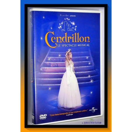 DVD Cendrillon le spectacle musical