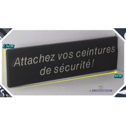 Plaquette sécurité routière...