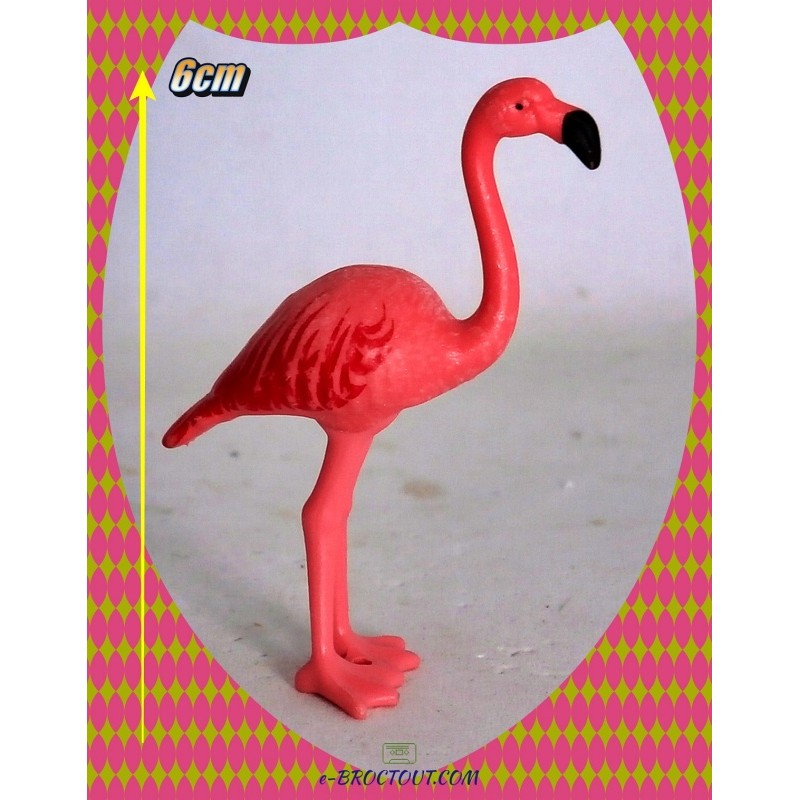 Figurine les animaux sauvages - le flamant rose