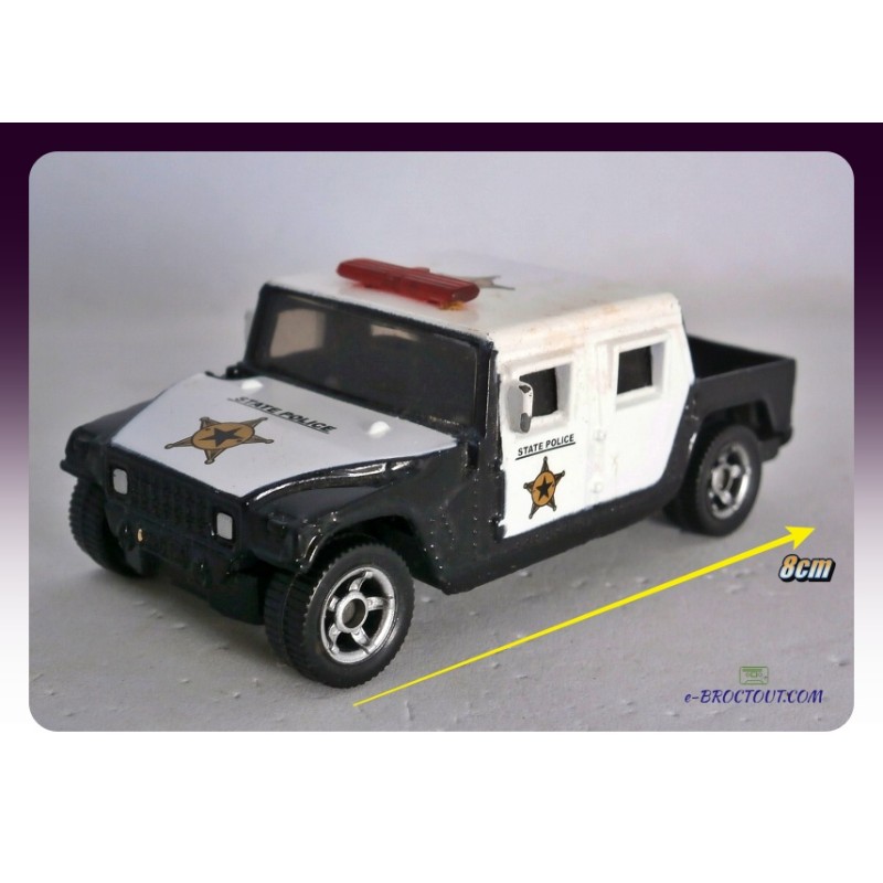 Véhicule Miniature Siku - Hummer Police - Échelle 1/60