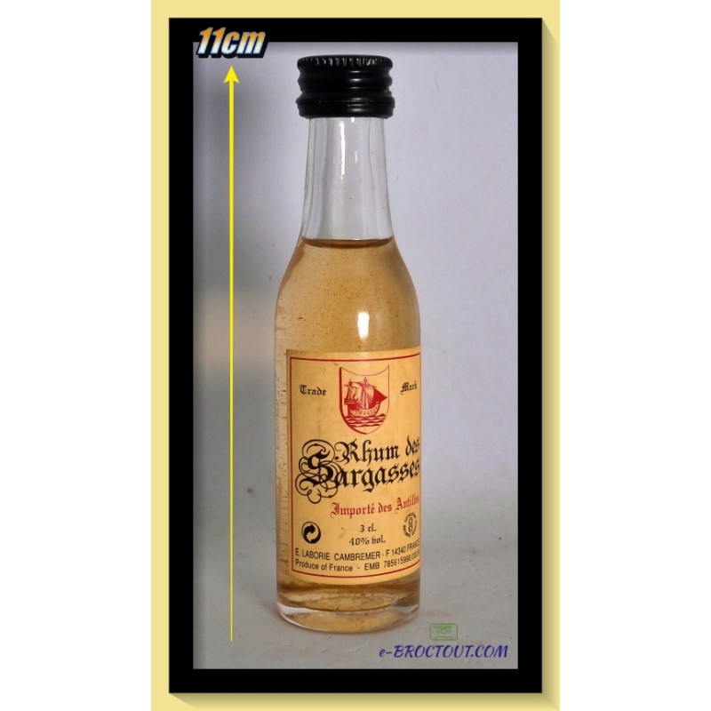 Mignonnette Rhum - Rhum Des Sargasses - 3cl