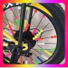 Lot De 27 Perles Plastiques Couleurs Pour Décoration Rayons Roues De Vélo