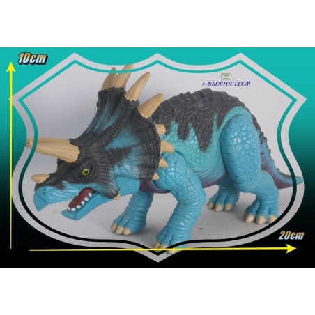 Figurine Les Animaux Préhistoriques - Dino Valley : Le Tricératops - Chap Mei 2001