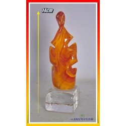 Flamme en verre soufflet