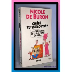 Nicole DE BURON : Chéri tu...