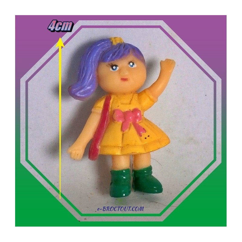 Figurine Loving Family - Petite fille aux cheveux violet