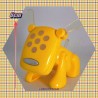 Figurine Série E-Dog - Robot Chien Jaune - Happy Meal - Mcdo 2007