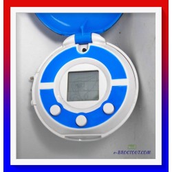 Série Pokémon - Pokeball - Super Ball Digitale Bandai Bleu Et Blanc - Bandai 2011