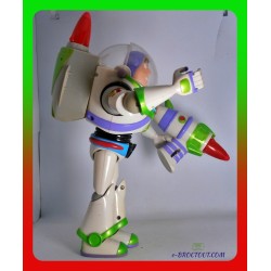 Figurine Série Toy Story - Buzz L'éclair Avec Son Pistolet Lance Missiles - Hasbro 2001