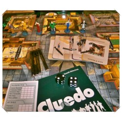 Jeu de société CLUEDO - Format livre