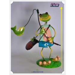 Grenouille pêcheur - Art déco