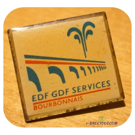 Pin's EDF GDF Services Bourbonnais