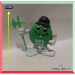 Mini soldat m&m's vert