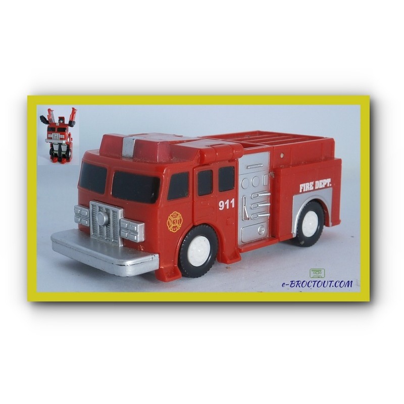 Figurine TRANSFORMERS - Camion de pompier