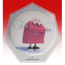 Badge Happy Box - Happy Meal - Mcdo 2010