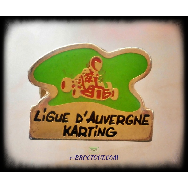 Pin's Ligue d'Auvergne Karting