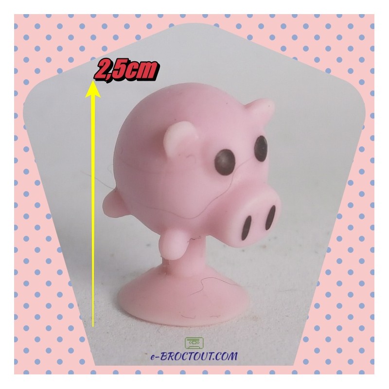 Figurine Stikeez - Piggy Le Cochon - 2014