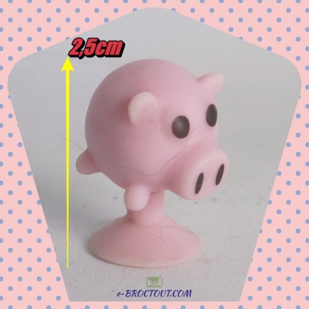 Figurine Stikeez - Piggy Le Cochon - 2014