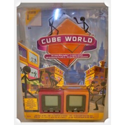 Cube World Série I - Lot De 02 Cubes Coloris Rouge Et Jaune - Mattel 2007