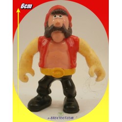 Figurine pirate - pirate avec bonnet rouge - 6cm