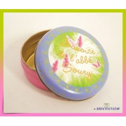 Petite Boite Métallique Ronde - Jouvence De L'abbé Soury